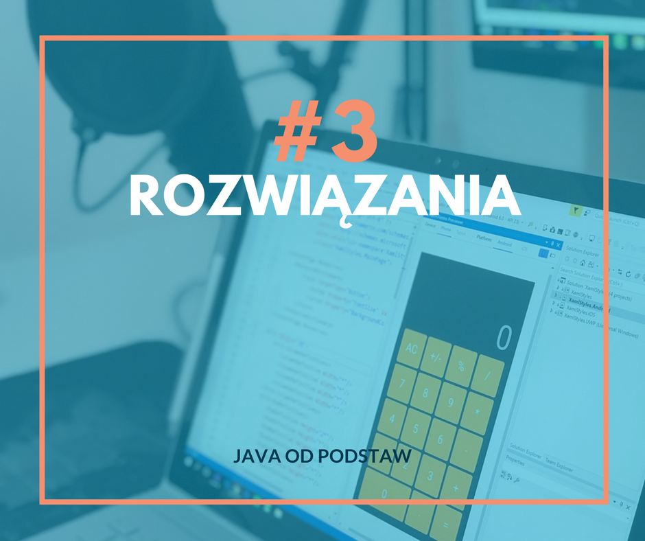 Wyzwanie Java #3: Programowanie obiektowe - rozwiązanie