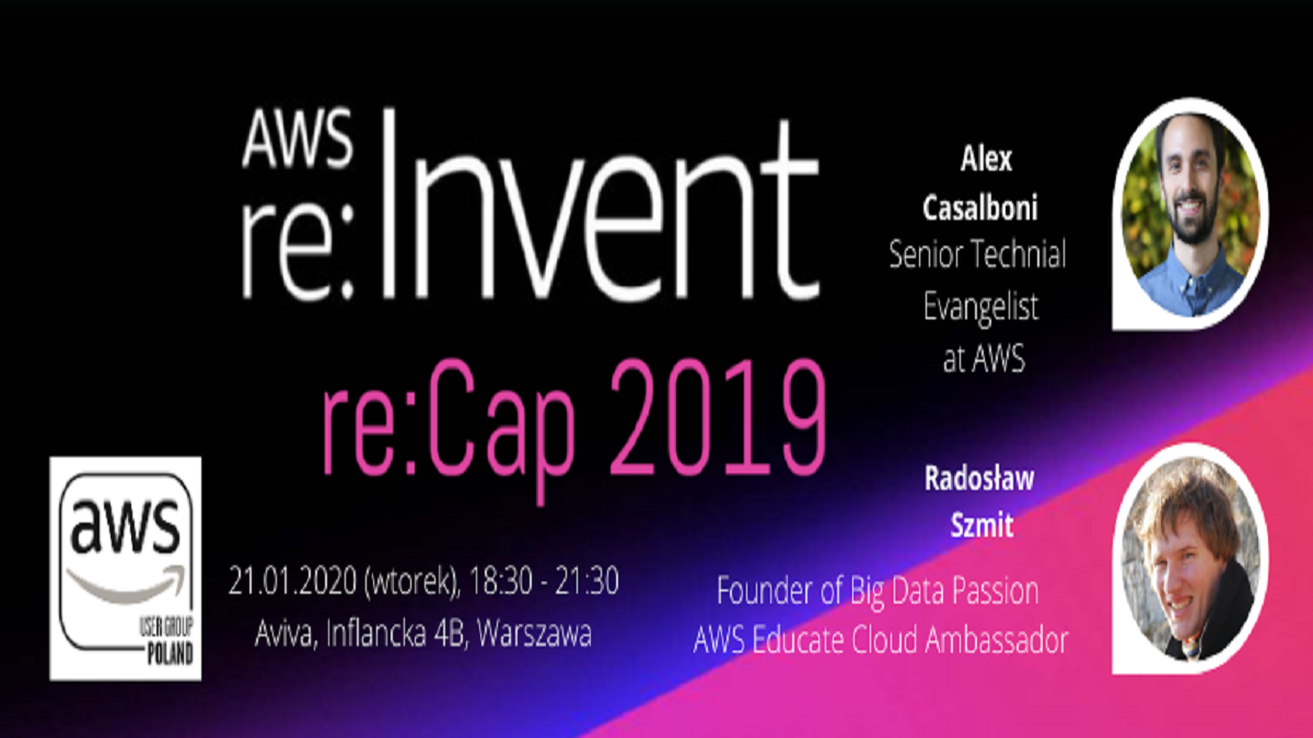 AWS re:Invent re:Cap 2019 - AWS User Group PL Meetup - Warsaw